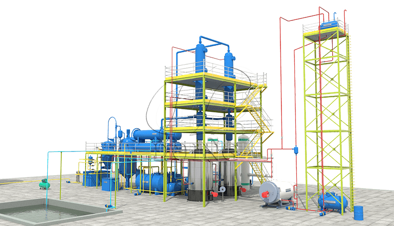Waste Oil Distillation Plant