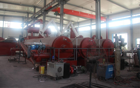 New product Continuous waste tyre pyrolysis machine