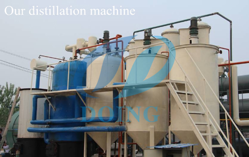  What are the raw materials of oil distillation machine?
