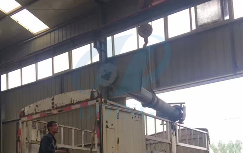  Anhui custmer buy screw conveyor from Doing company