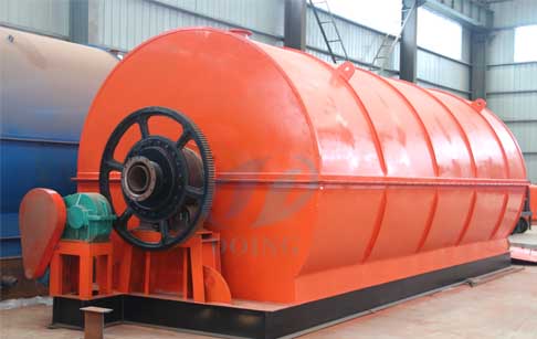 Waste tyre/tire to fuel oil pyrolysis plant