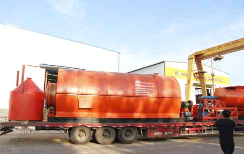 The 22nd set of waste tyre pyrolysis plant delivered to Mexico