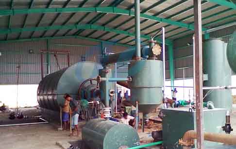 Waste tyre/plastic pyrolysis plant project in Bangladesh 