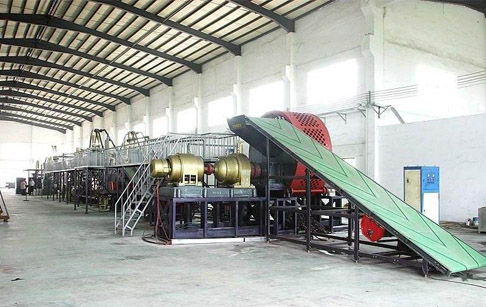 Rubber powder grinder machine crusher rubber tire running video