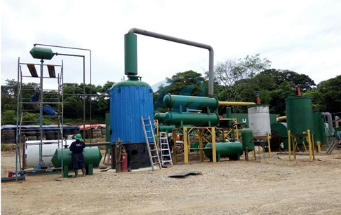 What is the process of refining oil ?