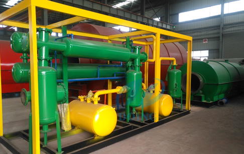 Thailand bought waste plastic pyrolysis plant from Doing company 