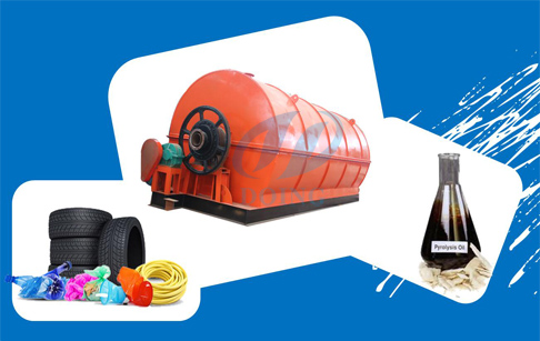 Waste tire to oil plant keeping leading in domestic and overseas market