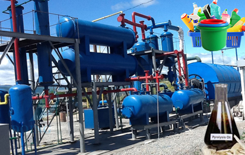 How to turn plastic into oil?