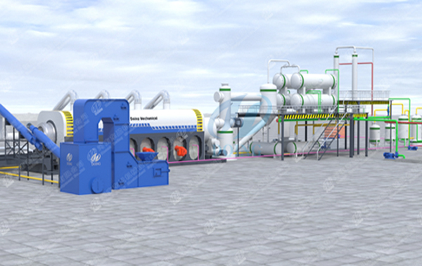 plastic pyrolysis plant