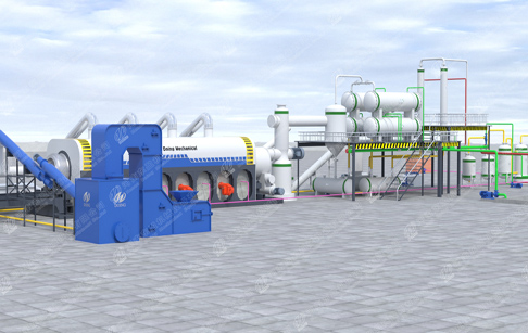 What is fuel oil application of continuous fully automatic waste tyre pyrolysis plant?
