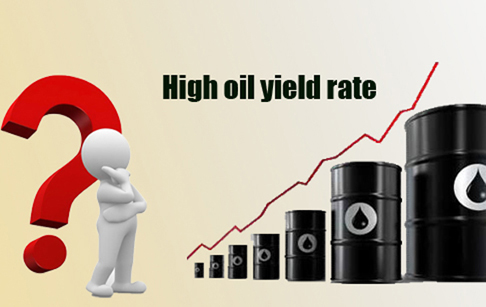 How to judge the waste tire pyrolysis plant oil yield?