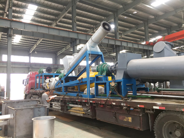 Spain 20T/D continuous plastic pyrolysis plant