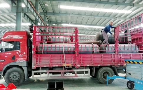 Deliver waste tyre pyrolysis plant to Shanxi, China