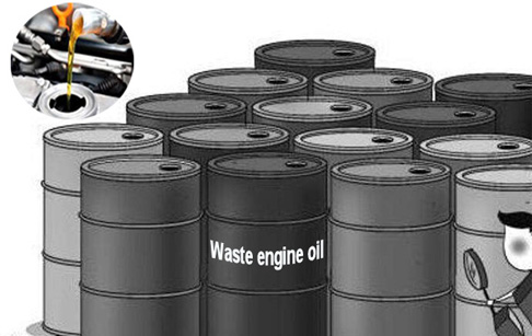 What is the waste engine oil to diesel disposal cost?