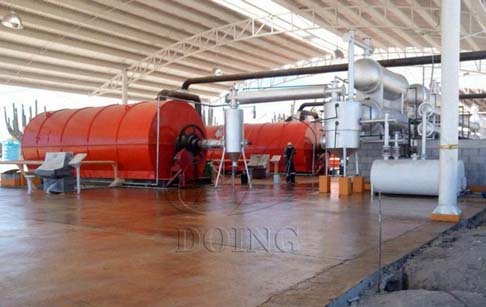 How much does a waste tyre pyrolysis plant for sale cost ?