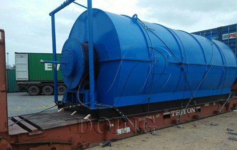 Waste tyre oil extraction and pyrolysis plant for sale