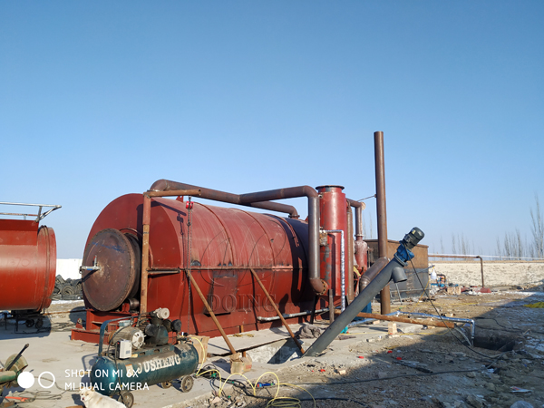 tyre oil extraction plant