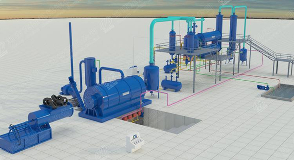 plastic pyrolysis plant