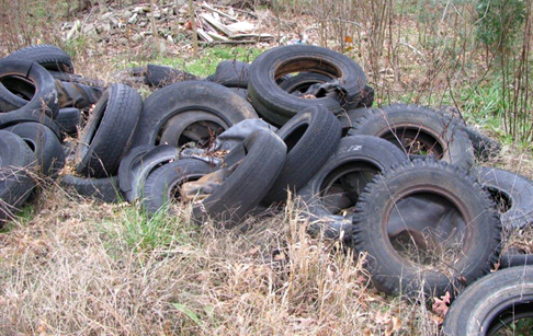 Waste tire management and reuse
