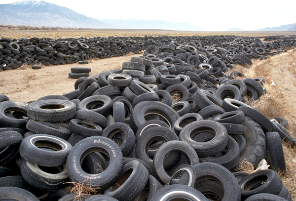 recycled tires