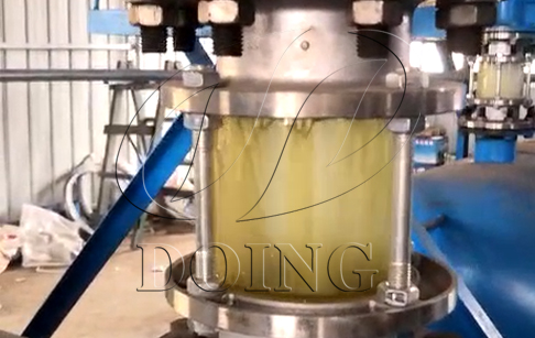 Fuel oil out of the waste tyre to oil plants running in Inner Mongolia
