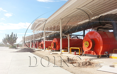 How to build a tire oil pyrolysis plant?