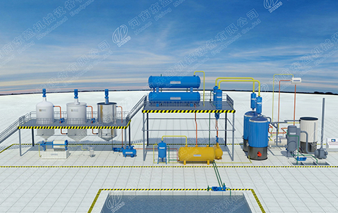 What factors affect the waste oil distillation machine price?
