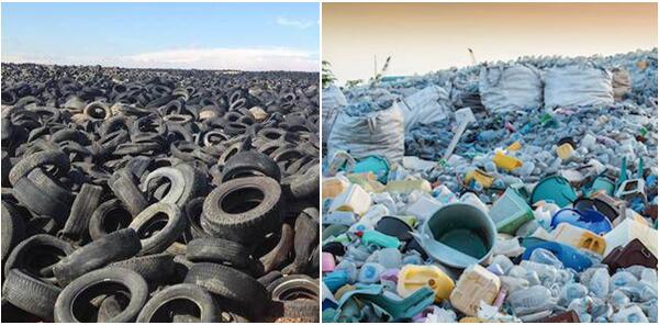 tyre and plastic pyrolysis