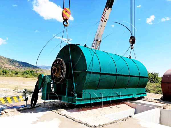 tyre pyrolysis project
