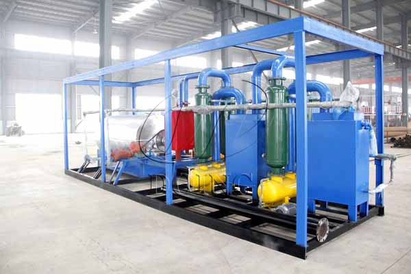 start tyre pyrolysis plant