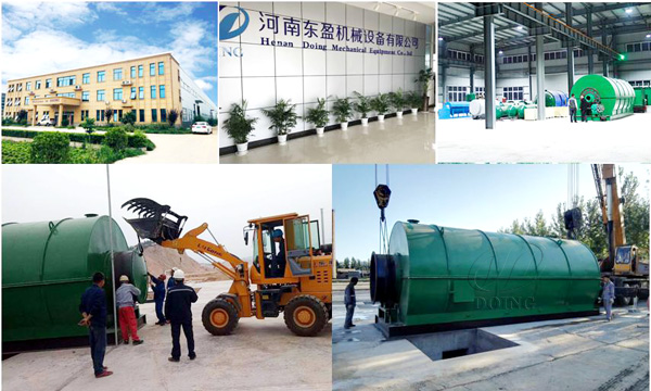 tyre pyrolysis plant manufacturer