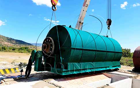 How to open a tyre pyrolysis plant in Singapore?