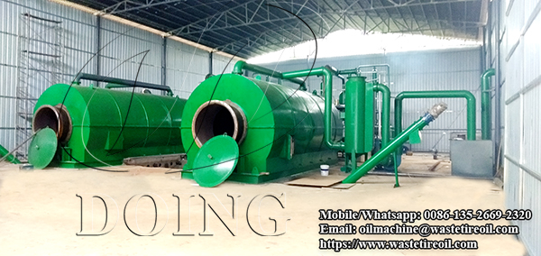 tire oil extraction machine