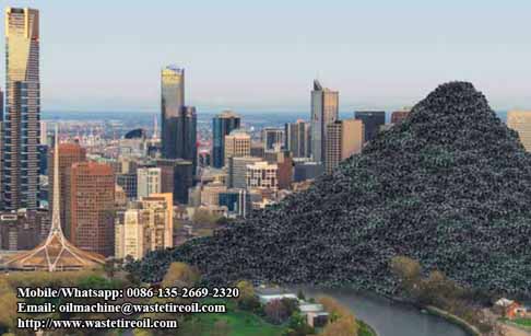 Why is waste tire to oil recycling plant very popular in Africa?