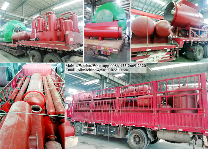 tyre oil extraction machine