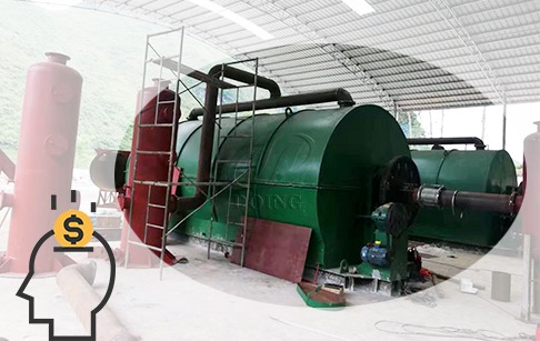 How much does tyre to oil plant cost?