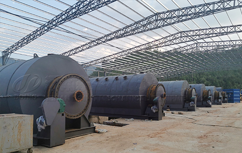 72TPD waste tyre pyrolysis plant project in Australia