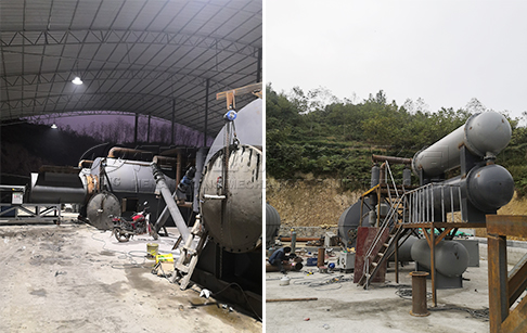 36TPD waste tyre pyrolysis plant project in Czech Republic