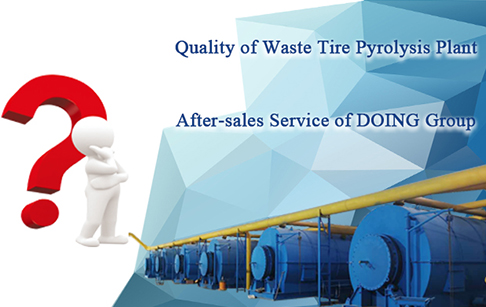 Why buy waste tire pyrolsyis plant from DOING Group?