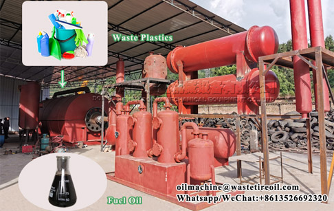 What are the points needing attention in converting recycled plastics to diesel fuel?