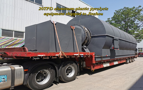 20TPD aluminum-plastic pyrolysis equipment were successfully shipped to Liaoning from DOING company.