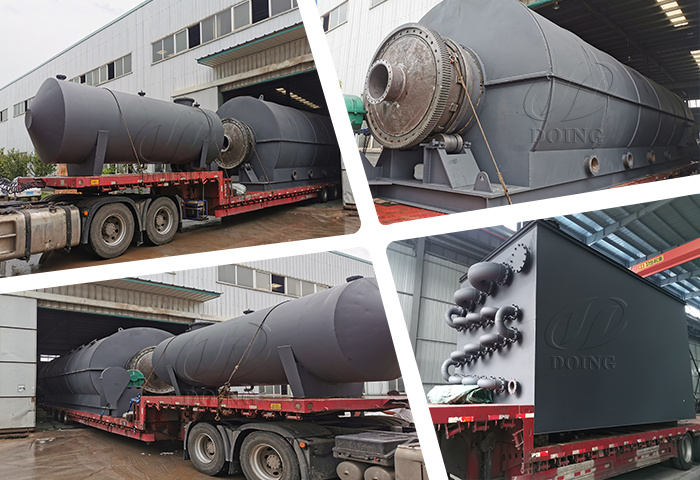 tire pyrolysis plant project