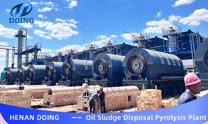 DOING coal tar pyrolysis plant for sale