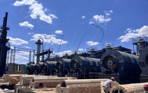 8 sets of oil sludge treatment pyrolysis plants were successfully installed in China