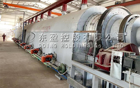 Fully continuous waste plastic pyrolysis plant
