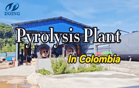 4 sets of 15TPD oil sludge pyrolysis plant installed in Colombia