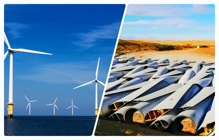 retired wind turbine blades recycling