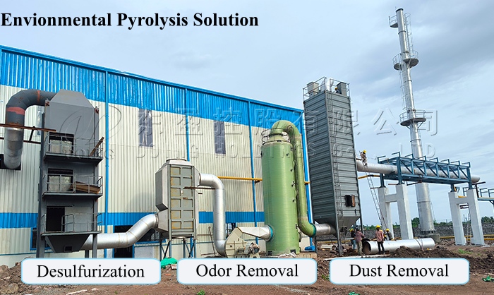 wind turbine blades pyrolysis machine