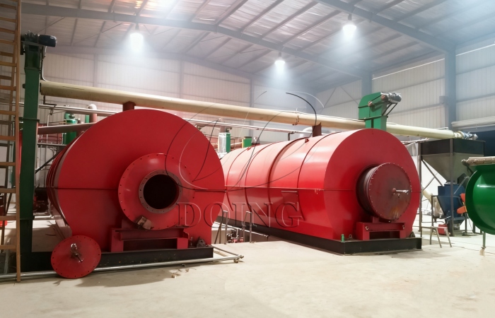 plastic pyrolysis plant in Accra India
