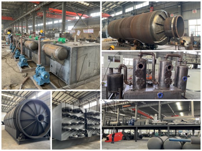 XLPE plastic to fuel pyrolysis machine order from India